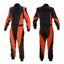 Black & Orange Racing Suit for Go Karting Riches Hue