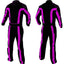 Go Kart Racing Costume Black & Purple Riches Hue