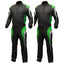 Go-Kart Driver Racing Costume - Black / Green Riches Hue