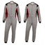 Racing Suit For Go-Kart Race - Gray Riches Hue