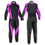 Custom Go Kart Racing Suit Black & Orchid Riches Hue