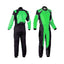 Plain Green Go Kart Racing Suit Riches Hue