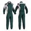 Go-Kart Car Race Costume - White / Green Riches Hue