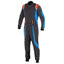 Black / Blue Kart Racing Cordura One Piece suit Riches Hue
