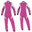 Pink / White Race Suit For Kart Racing Riches Hue