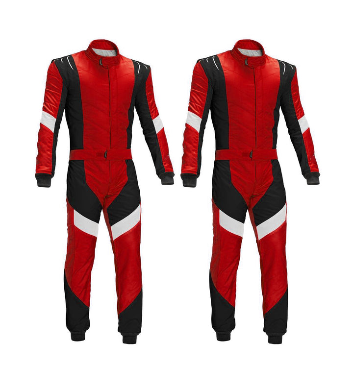 Red Go Kart Racing Suit Riches Hue