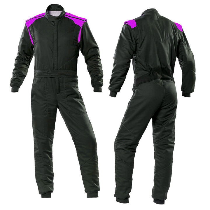 Black Karting Racing Wear Riches Hue