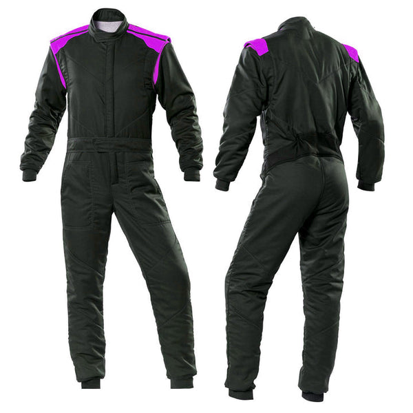 Black Karting Racing Wear Riches Hue
