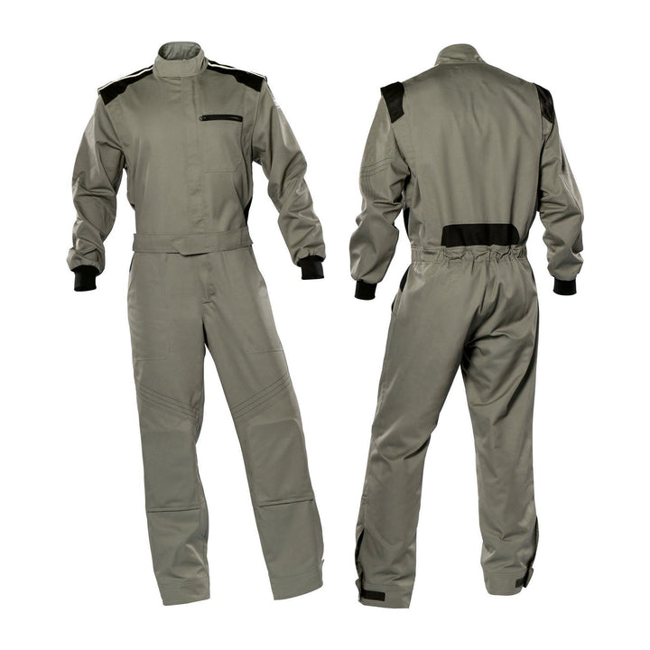 Gray Karting Driver Racing Wear Riches Hue