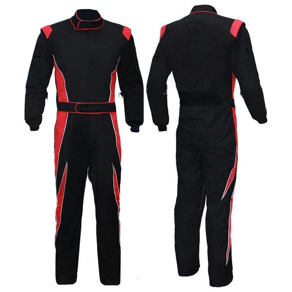 Black & Red Go Kart Race Costume Riches Hue