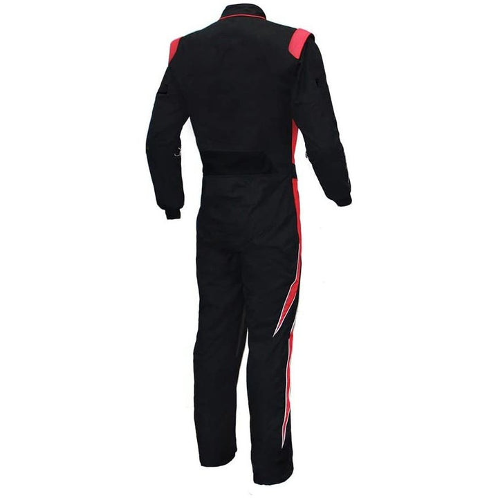 Black & Red Go Kart Race Costume Riches Hue