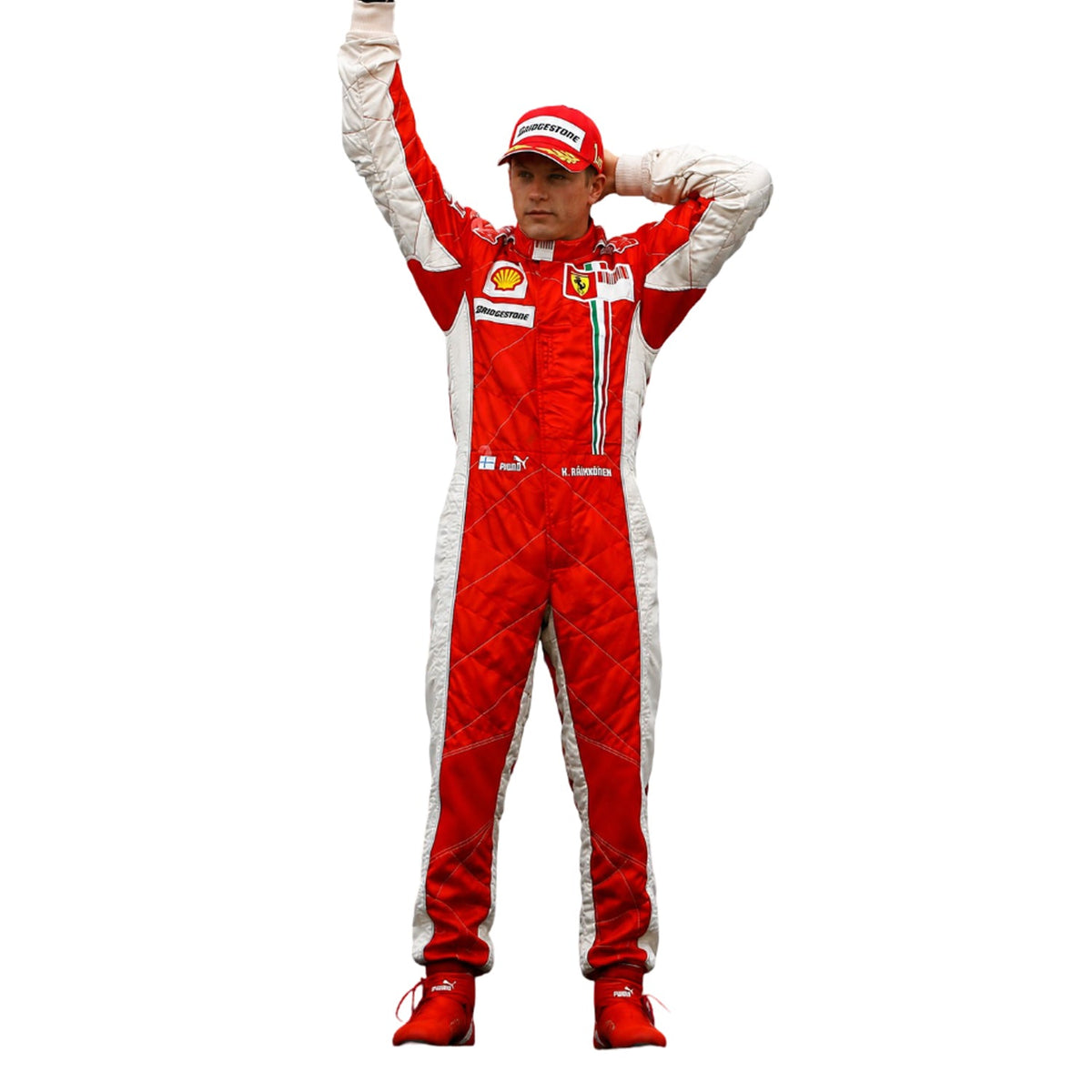 2007 Kimi Räikkönen F1 Racing Suit - Riches Hue Main image