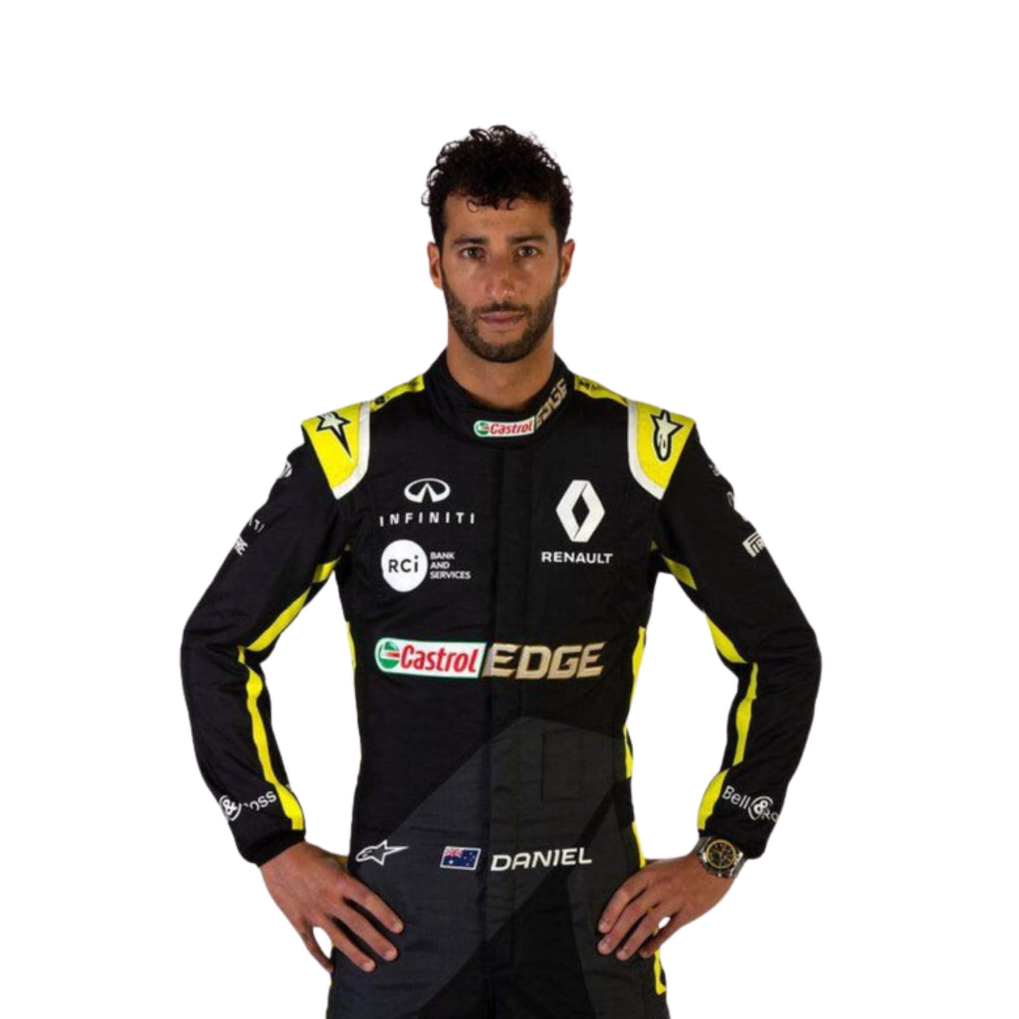 2020 Daniel Ricciardo F1 Racing Suit Secondary image