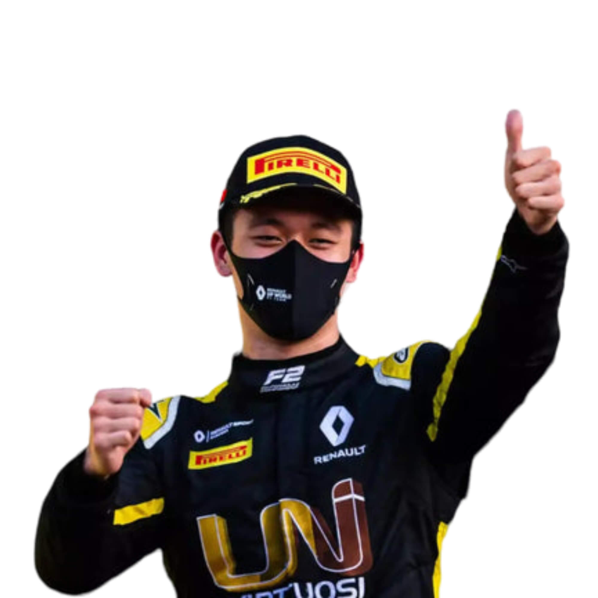 2020 Zhou Guanyu Renault F1 Racing Suit Secondary image