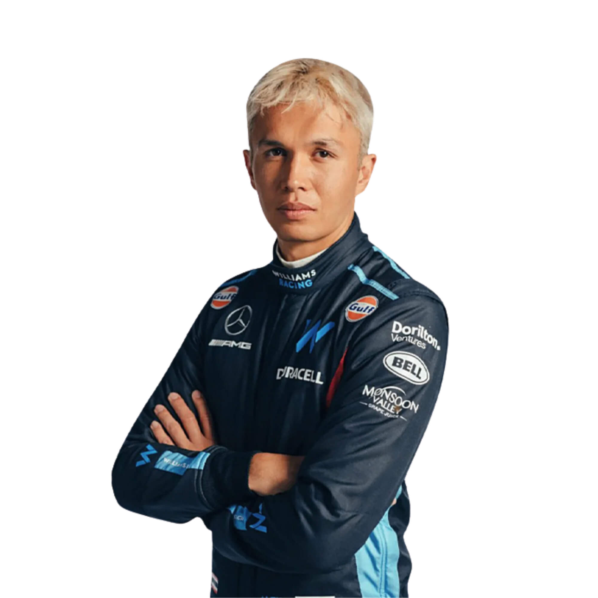 2023 Alex Albon F1 Racing Suit Secondary image