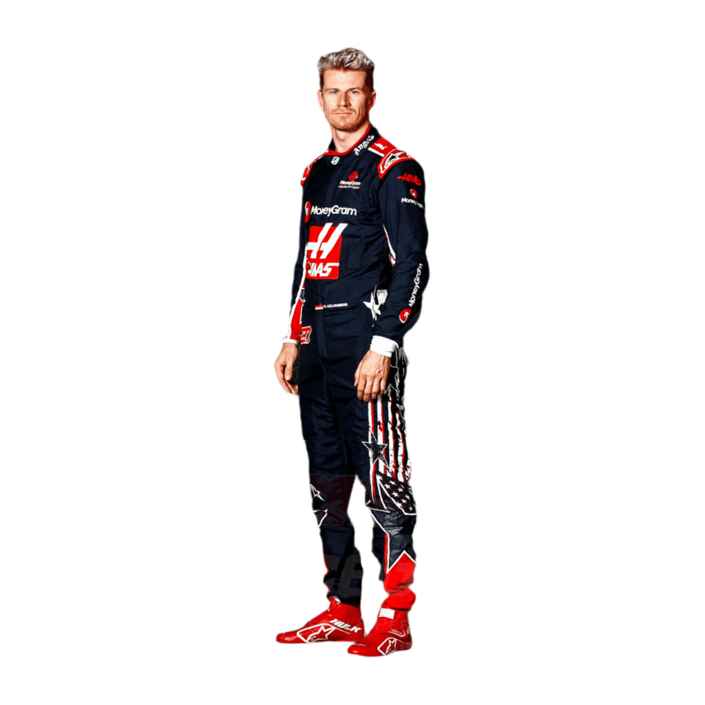 2023 Nico Hülkenberg Special Austin US GP F1 Racing Suit Secondary image