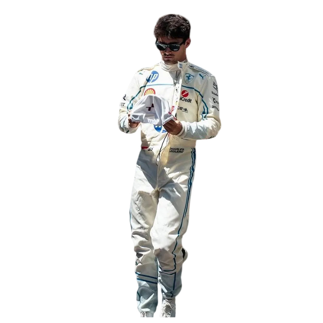 Charles Leclerc 2025 Monaco GP F1 Racing Suit - Speedxgear Main image