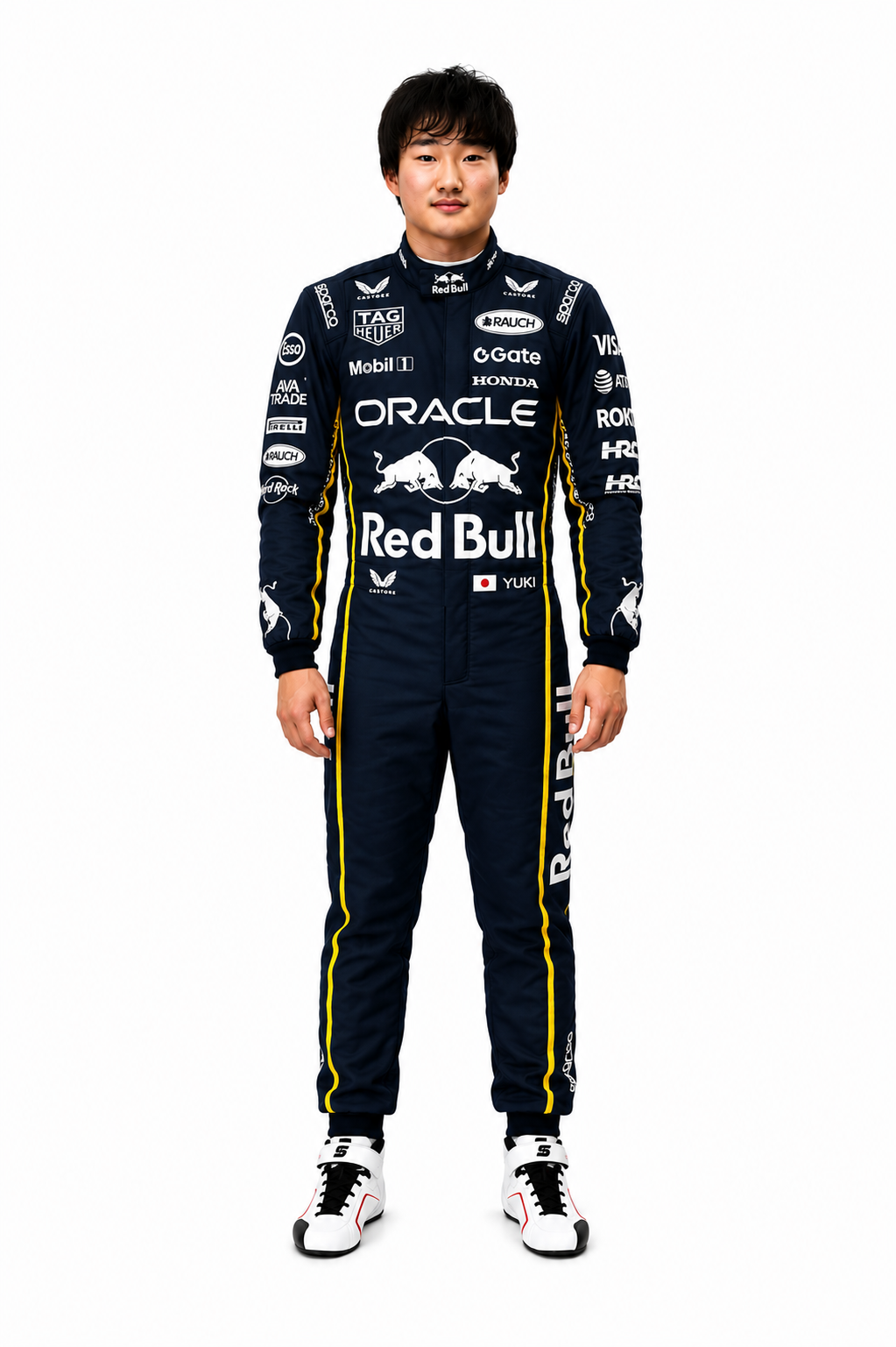 2025 Yuki Tsunoda Las Vegas GP F1 Racing Suit Secondary image