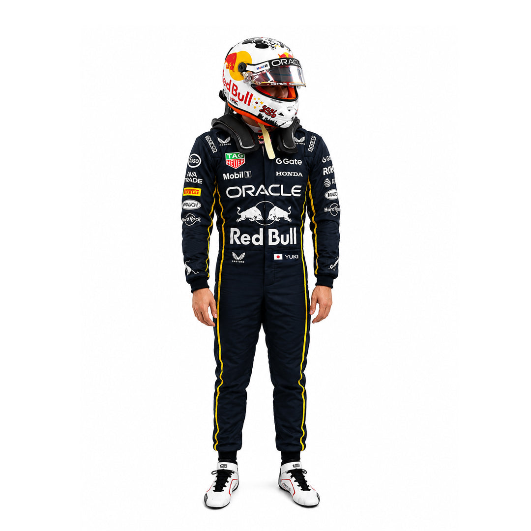 2025 Yuki Tsunoda Las Vegas GP F1 Racing Suit - Speedxgear Main image