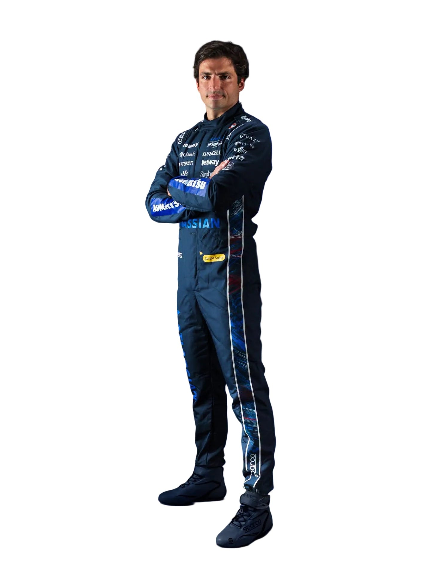 2026 Special Union Jack British GP F1 Racing Costume Worn by Carlos Sainz Jr. & Alex Albon Secondary image