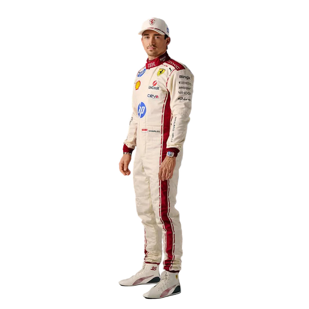 2026 Charles Leclerc Monaco GP F1 Racing Suit - Speedxgear Main image