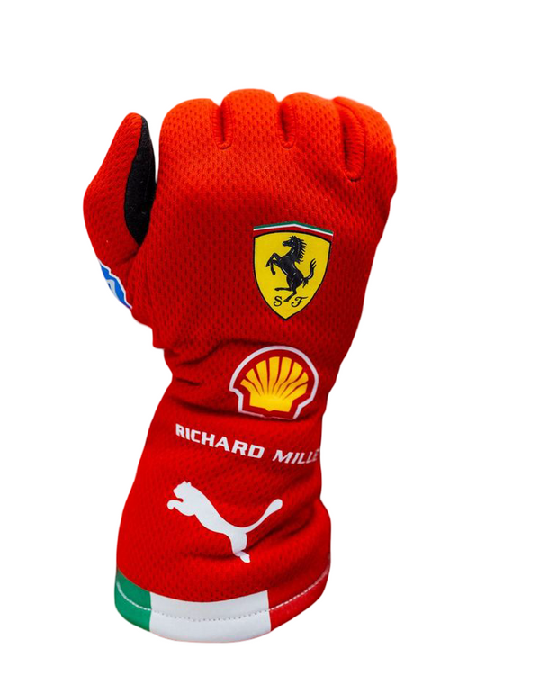 2026 Ferrari F1 Racing Gloves - Speedxgear