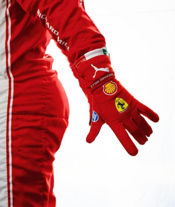 2026 Ferrari F1 Racing Gloves - Speedxgear