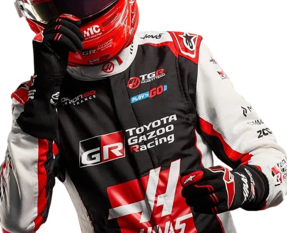 2026 Haas F1 Racing Gloves - Speedxgear