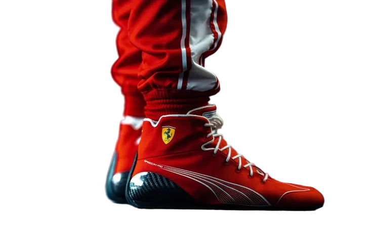 2026 Lewis Hamilton Ferrari F1 Racing Shoes - Speedxgear