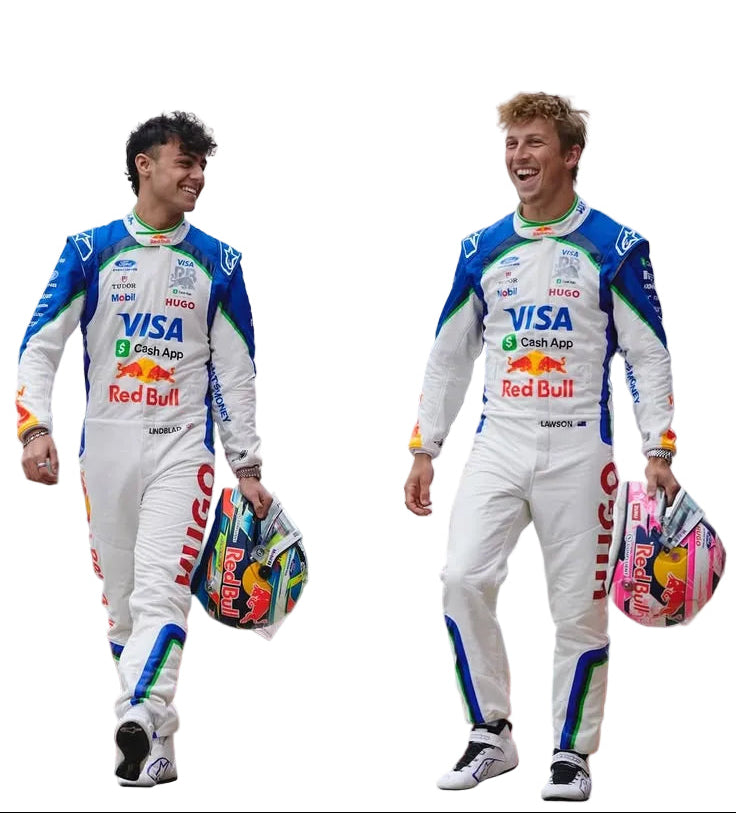 2026 Liam Lawson & Arvid Lindblad F1 Racing suit Secondary image