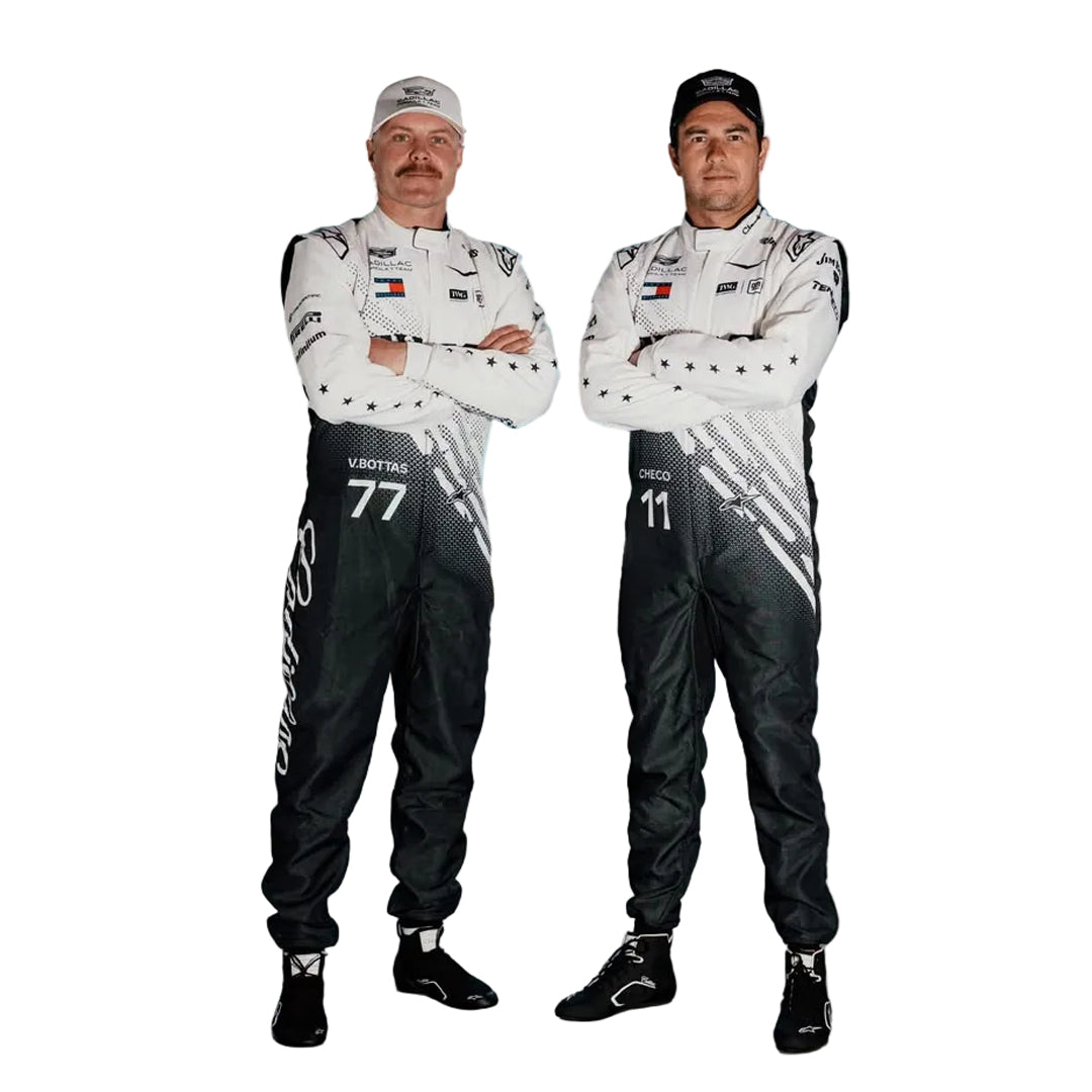 2026 Sergio Perez and Valtteri Bottas Miami GP F1 Racing Suit-Speedxgear Main image