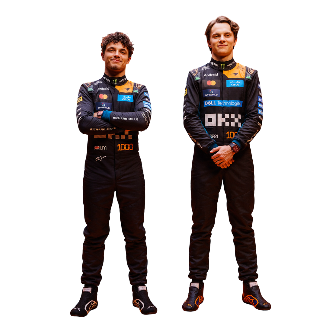 2026 Lando Norris & Oscar Piastri Monaco GP F1 Racing Suit - Speedxgear Main image