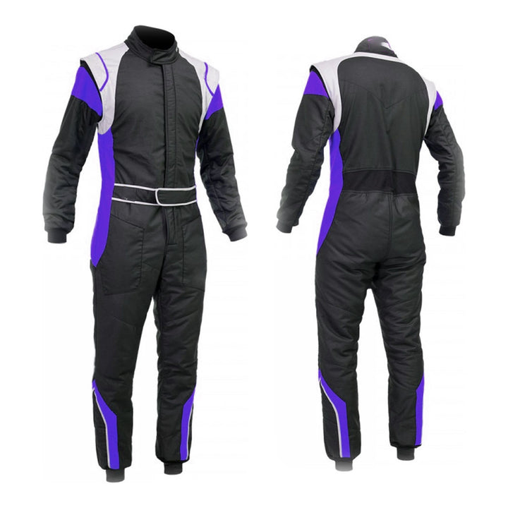 Go Kart Blue & Black Racing Costume Riches Hue