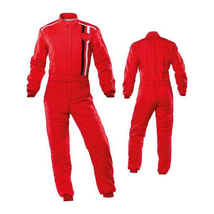 Racing Suit For Kart Race - Red Riches Hue