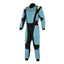 Black / Light Blue Race Suit For Go Kart Riches Hue