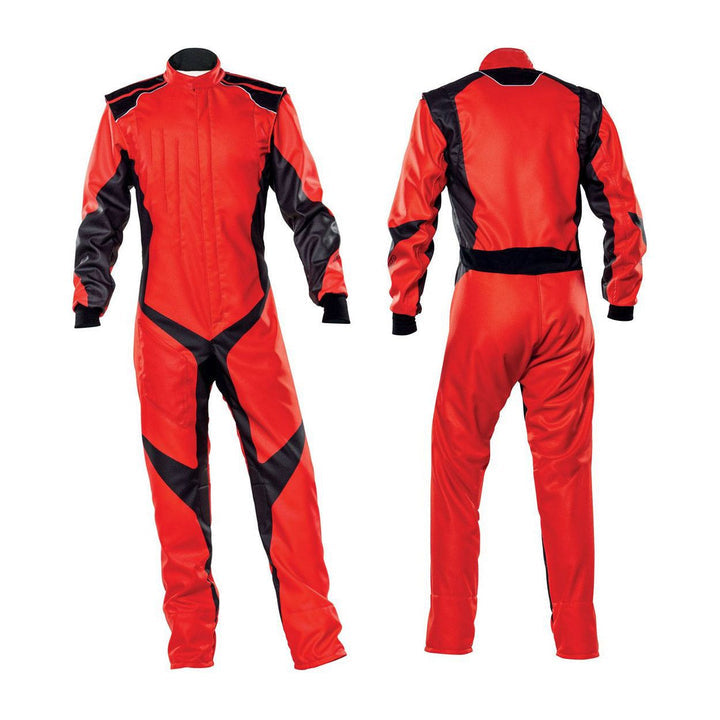 Plain Red Go Kart Racing Outfit Riches Hue