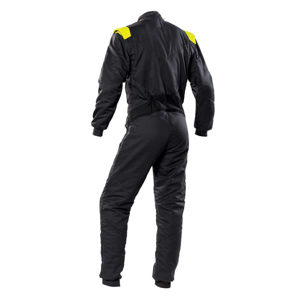 Black Go-Kart Car Driver Race Costume Riches Hue