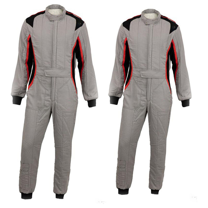 Racing Suit For Go-Kart Race - Gray Riches Hue