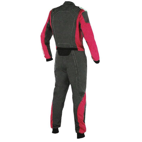 Black / Red Race Suit For Karting Riches Hue
