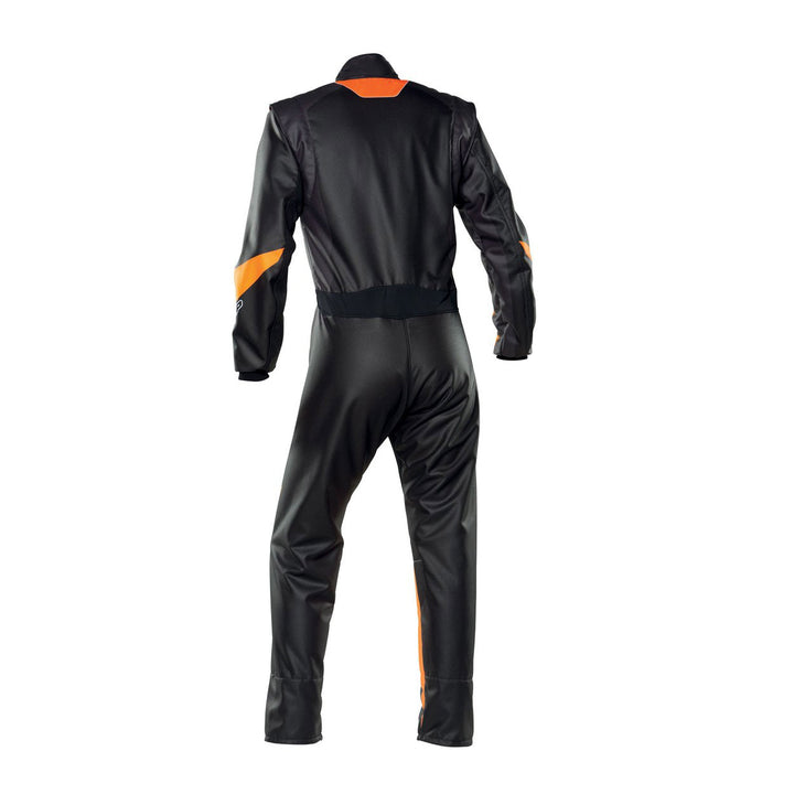 Plain Black/Orange Go Kart Racing Outfit Riches Hue
