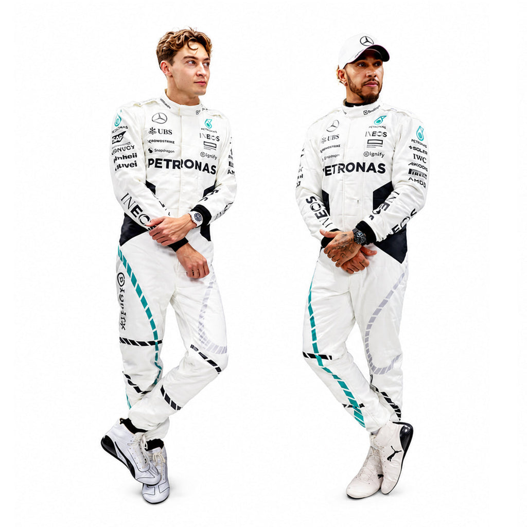 2024 George Russell & Lewis Hamilton Qatar GP F1 Racing Suit