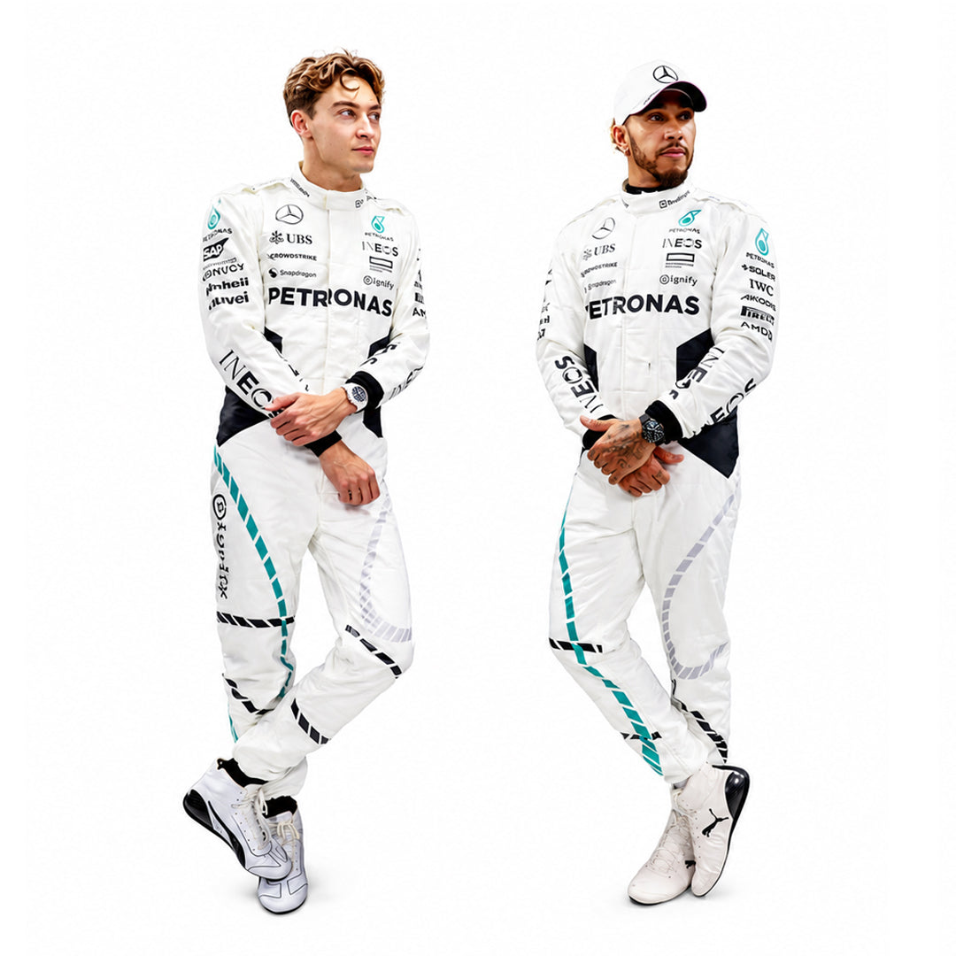 2024 George Russell & Lewis Hamilton Qatar GP F1 Racing Suit