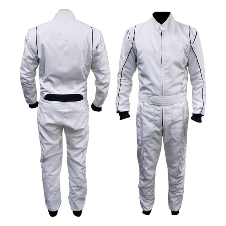 Go-Kart Driver Race Gear - White Riches Hue