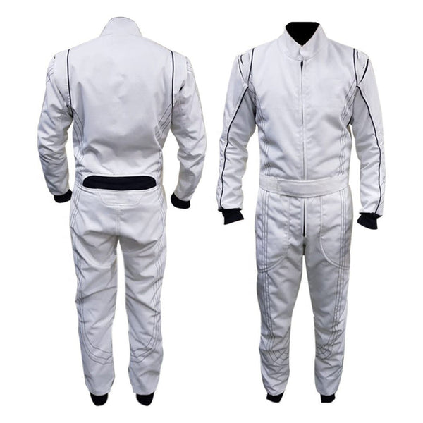Go-Kart Driver Race Gear - White Riches Hue