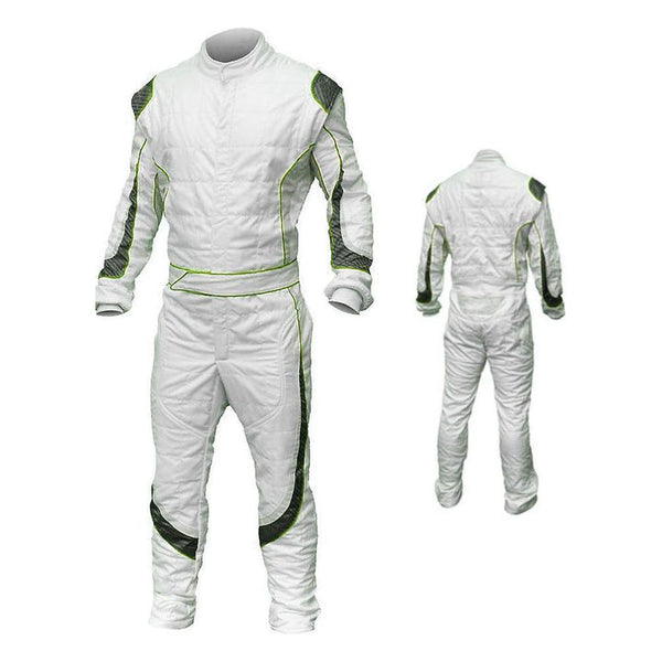 Karting Racing Outfit - White Riches Hue
