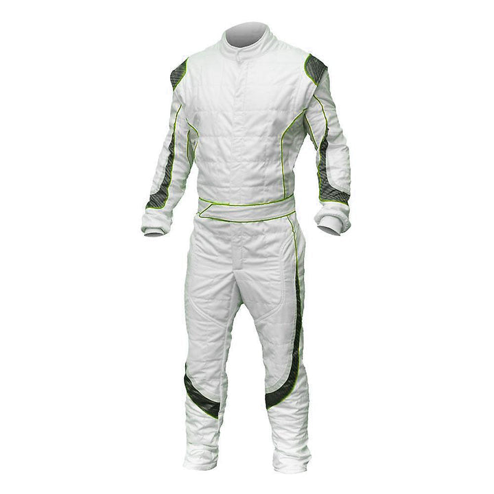 White Go Karting Racing costume Secondary image