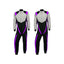Gray / Black / Violet Go-Kart Racewear Outfit Riches Hue
