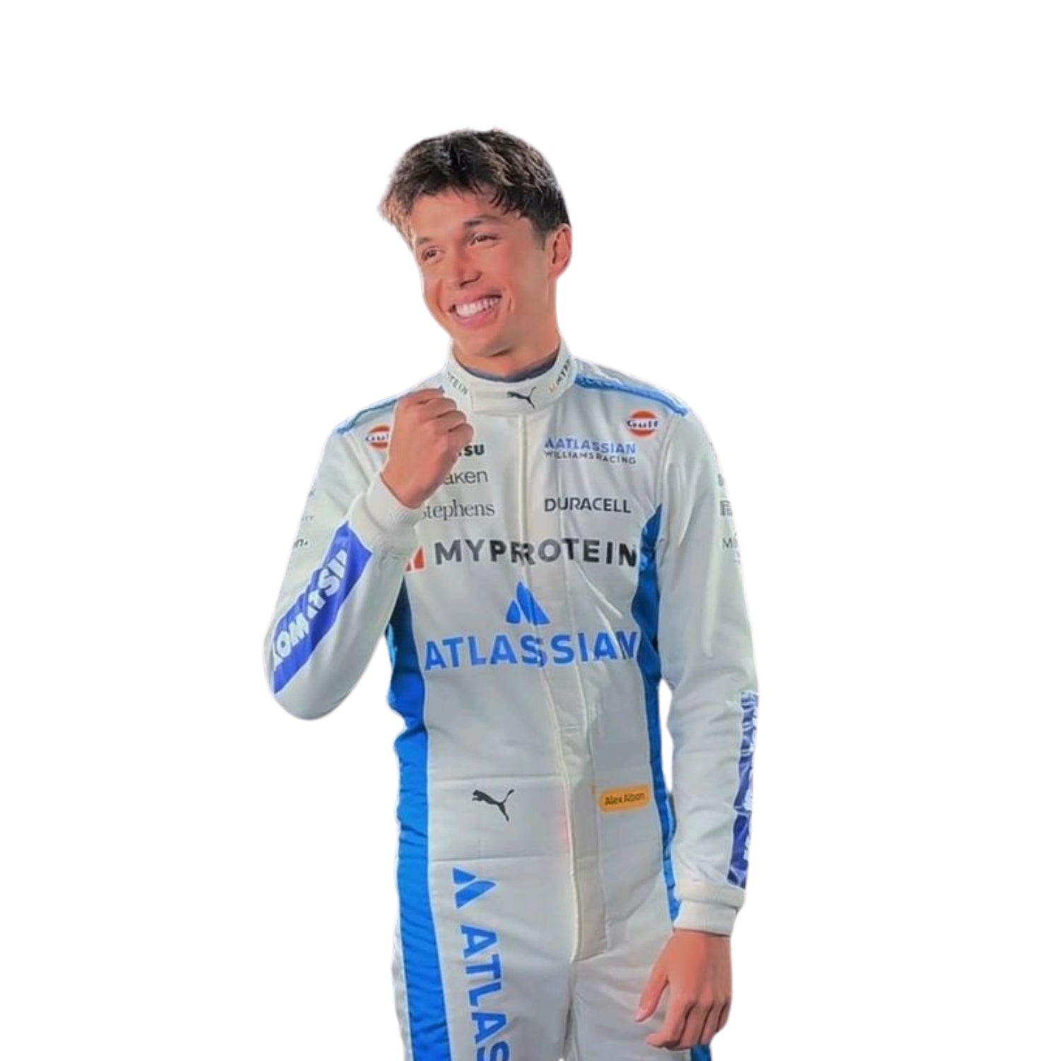 2025 Alex Albon F1 Racing Suit Secondary image