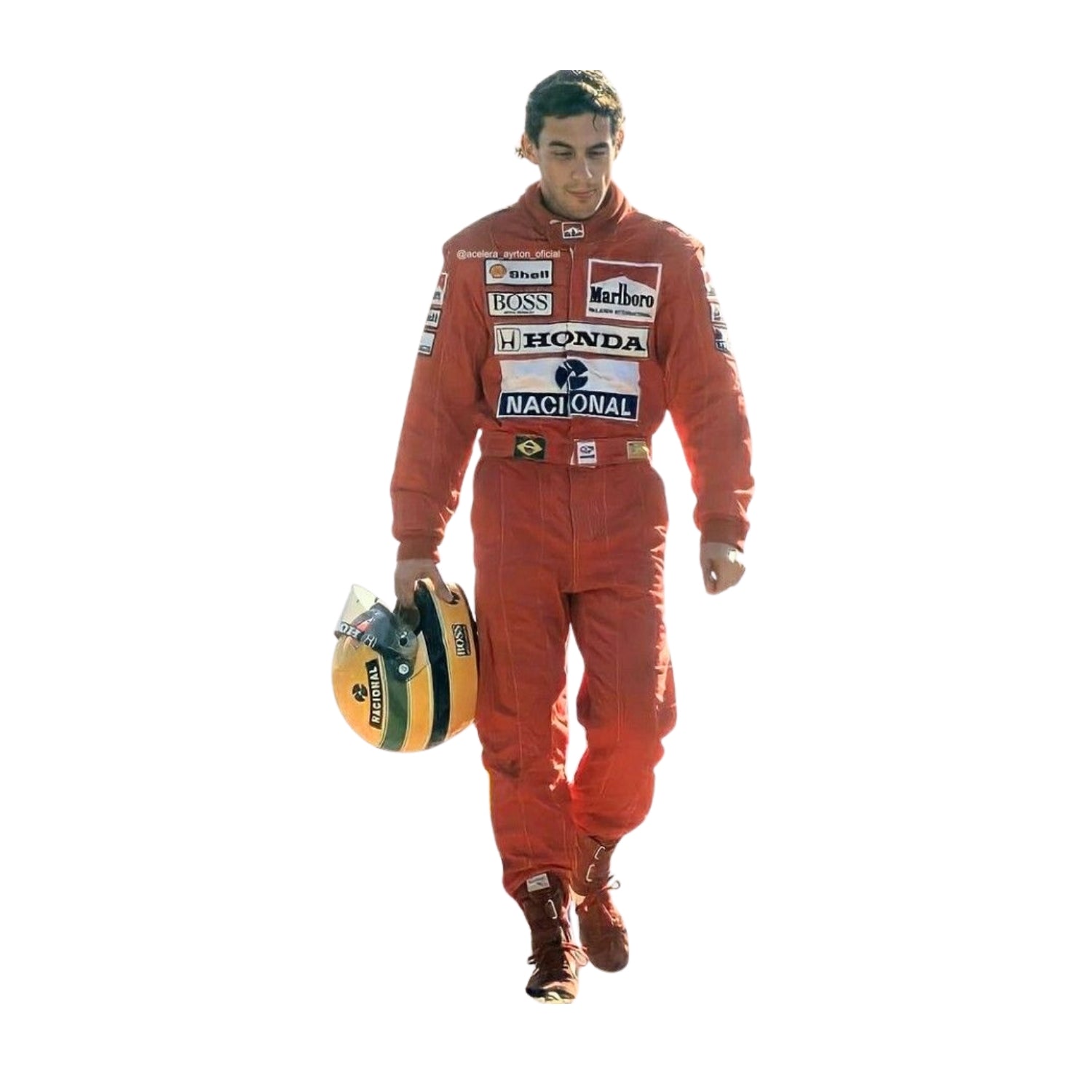 1991 Ayrton Senna United States GP F1 Racing Suit Secondary image
