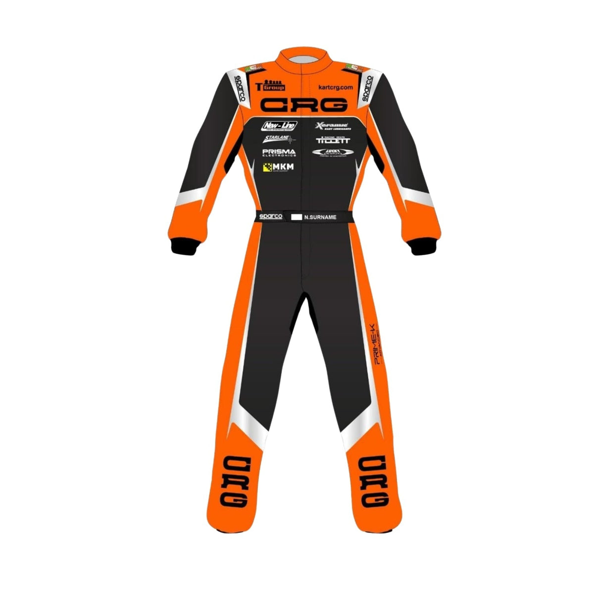 2025 CRG Prime-K Kart Racing Suit Riches Hue Main image